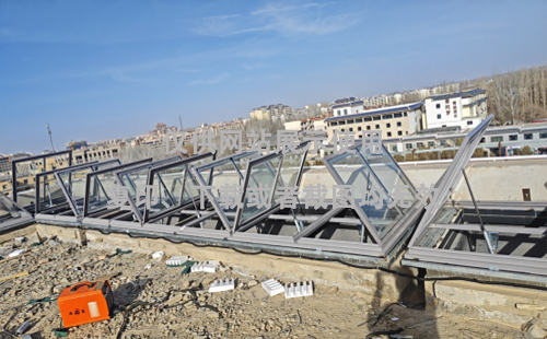 敦煌博物馆尖扎排烟天窗