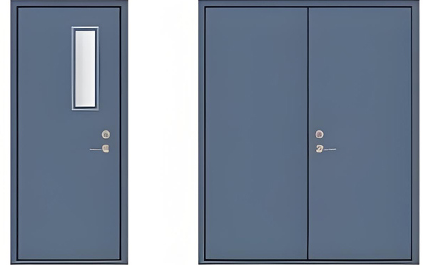 尖扎钢制防火门