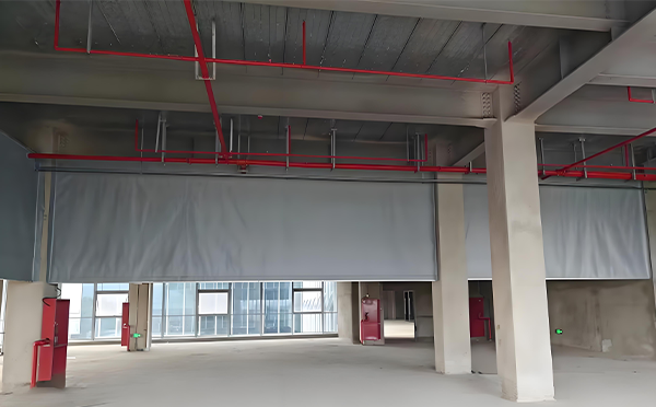 尖扎防火布挡烟垂壁