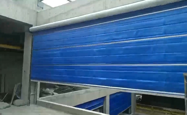 大型物流园区完成尖扎防火门整体安装工程