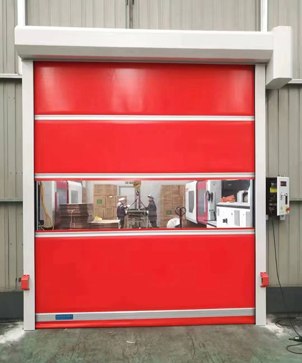 尖扎快速尖扎卷帘门提升电子制造厂房分区管理效率